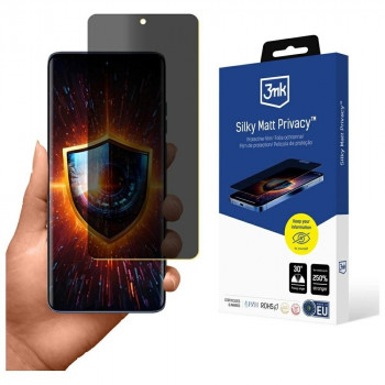 3mk Silky Matt Privacy matinė privatumo ekrano apsauginė plėvelė, skirta Motorola Edge 60 Fusion / Edge 60