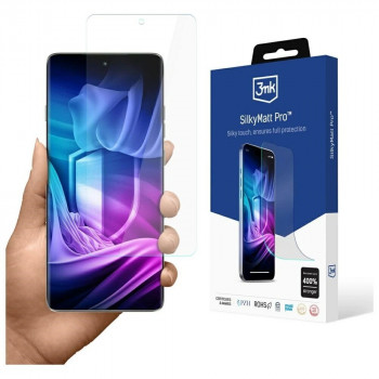 3MK Silky Matt Pro matinė ekrano apsauginė plėvelė, skirta Motorola Edge 60 Pro
