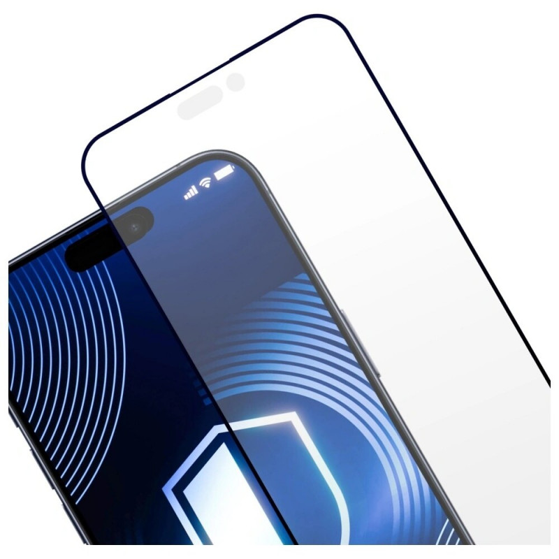 3MK HardGlass Matt Max matinė grūdinto stiklo ekrano apsauga Apple iPhone 17 Pro