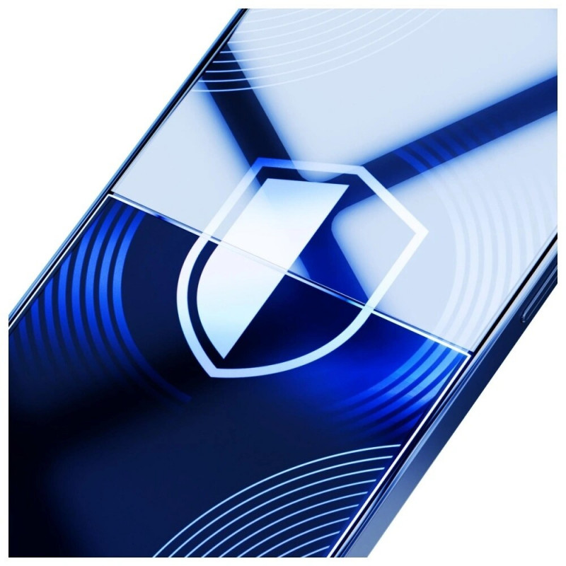 3MK HardGlass Matt Max matinė grūdinto stiklo ekrano apsauga Apple iPhone 17 Pro