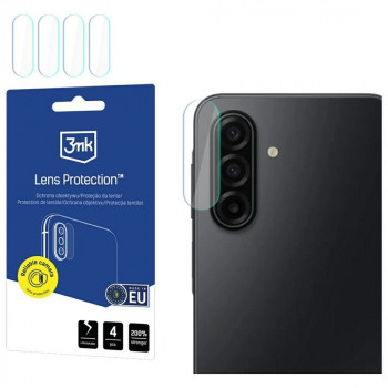 3MK Lens Protection Samsung Galaxy A17 5G fotoaparato objektyvo apsauginis stiklas (4 vnt.)