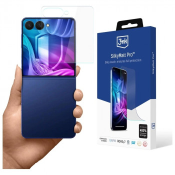 3MK Silky Matt Pro apsauginė plėvelė Samsung Galaxy Z Flip7 ekranui, matinė