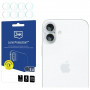 3MK Lens Protection Apple iPhone 17 fotoaparato objektyvo apsauginis stiklas (4 vnt.)