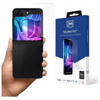 3MK Silky Matt Pro matinė ekrano apsauginė plėvelė, skirta Samsung Galaxy Z Flip6 / Z Flip7 FE
