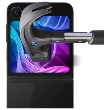 3MK Silky Matt Pro matinė ekrano apsauginė plėvelė, skirta Samsung Galaxy Z Flip6 / Z Flip7 FE