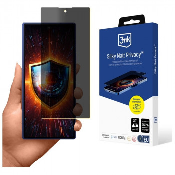 3MK Silky Matt Privacy matinė privatumo ekrano apsauginė plėvelė, skirta Samsung Galaxy Z Fold7