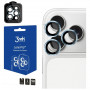 3MK Lens Protection Pro fotoaparato objektyvo grūdintas stiklas, skirtas Apple iPhone 17 Pro / 17 Pro Max, šviesiai mėlynas