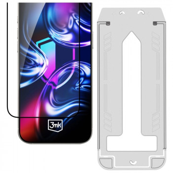 3MK HardGlass Max grūdintas stiklas, skirta Samsung Galaxy A26 5G