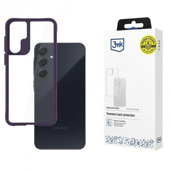 3MK Satin Armor Case+ dėklas Samsung Galaxy A55 5G, purpurinis