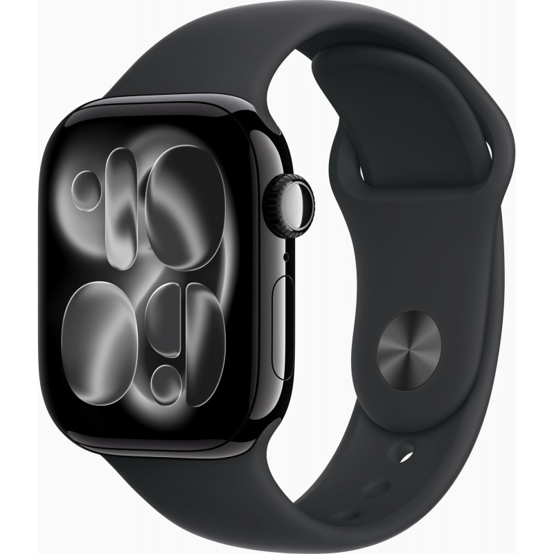 Apple Watch Series 11 GPS + Cellular (5G) juodas laikrodis su 42 mm aliuminio korpusu, M/L, MF854QL/A