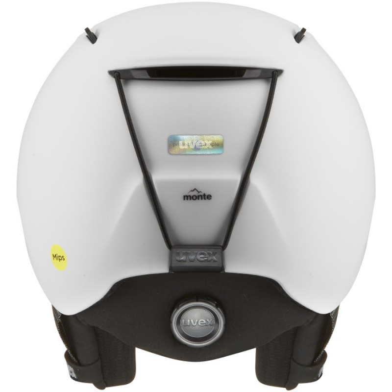 UVEX Monte LT MIPS šalmas slidinėjimui, 54-62 cm, baltos spalvos