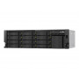 QNAP TS-h1655XeU-RP-8G NAS serveris spintai, 16 skyrių, negilus, 8 GB RAM, 2x 10GbE, rezervinis maitinimo blokas