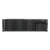 QNAP TS-h1655XeU-RP-8G NAS serveris spintai, 16 skyrių, negilus, 8 GB RAM, 2x 10GbE, rezervinis maitinimo blokas