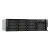 QNAP TS-h1655XeU-RP-8G NAS serveris spintai, 16 skyrių, negilus, 8 GB RAM, 2x 10GbE, rezervinis maitinimo blokas