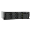 QNAP TS-h1655XeU-RP-8G NAS serveris spintai, 16 skyrių, negilus, 8 GB RAM, 2x 10GbE, rezervinis maitinimo blokas