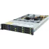 Gigabyte R283-ZF0-AAL1 rev. 3.x serveris stelažui, dviejų EPYC 9004/9005, palaiko 4x GPU, 12x 2.5" NVMe/SATA, NIC neįtraukta, 2x 2700 W