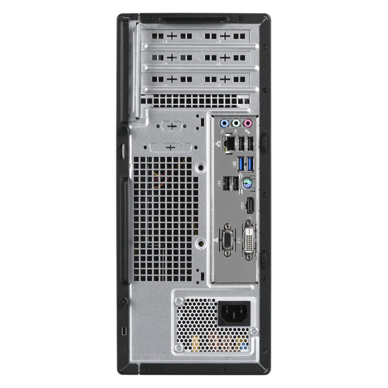 Actina Prime i3-12100 Mini Tower kompiuteris, Intel Core i3-12100, 8 GB DDR4 RAM, 512 GB SSD, Windows 11 Home, juodos spalvos