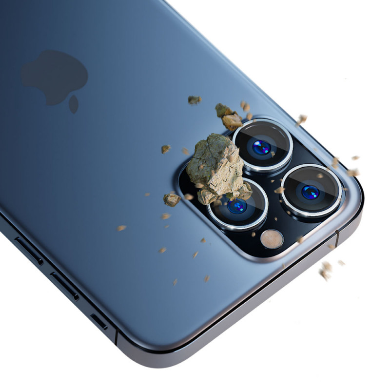 3MK Lens Protection Pro Apple iPhone 15 Pro, tamsaus aukso spalvos