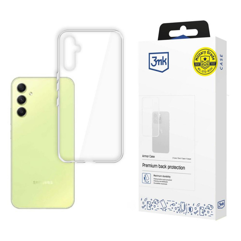 3MK Armor Case Samsung Galaxy A35 5G, permatomas