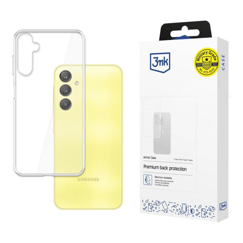 3MK Armor Case skaidrus dėklas Samsung Galaxy A25 5G telefonui