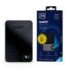 3MK HARDY MagSynergy Ni+ nešiojama baterija, 5,000 mAh, 22.5 W, USB 1C1L, juodos spalvos, universali
