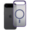 Violetinis dėklas Apple iPhone Air 3MK Frosty MagCase
