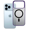 3MK Frosty MagCase dėklas telefonui Apple iPhone 17 Pro, violetinės spalvos