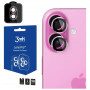 Violetinis grūdinto stiklo kameros objektyvo apsauginis sluoksnis 3MK Lens Protection Pro, Apple iPhone 17