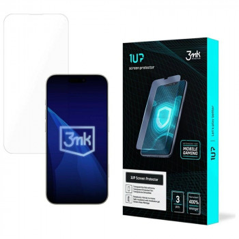 3MK 1UP ekrano plėvelė žaidėjams, tinkanti Apple iPhone Air (3 vnt.)