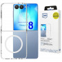 3MK Armor MagCase Samsung Galaxy Z Flip8, skaidrus dėklas
