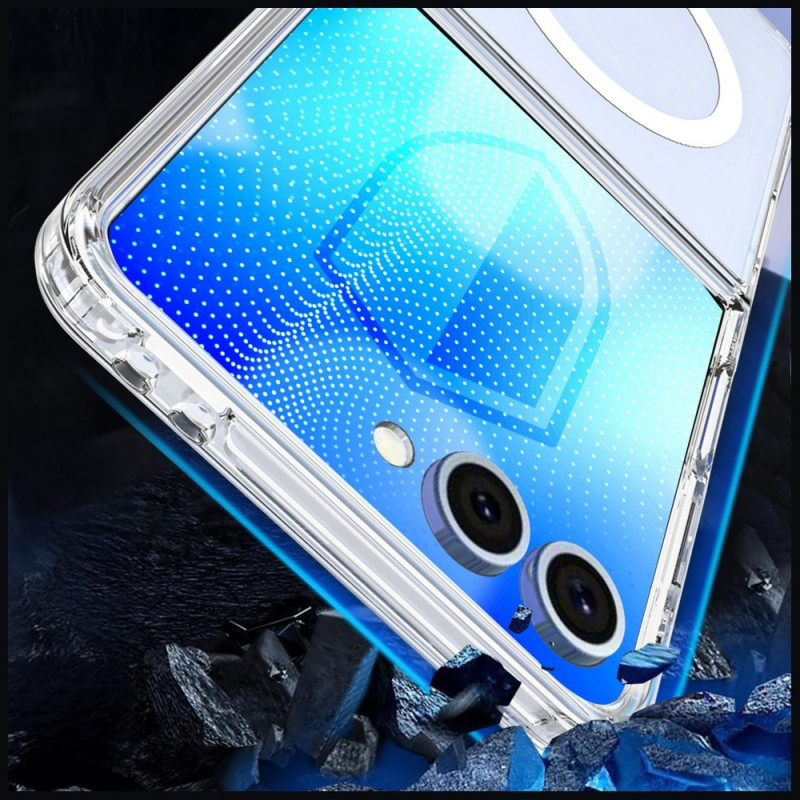 3MK Armor MagCase Samsung Galaxy Z Flip8, skaidrus dėklas