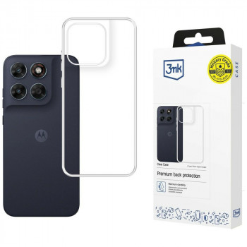 Skaidrus 3MK Clear Case dėklas telefonui Motorola Moto G87
