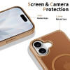 Tech-Protect BasicMag MagSafe išmaniojo telefono dėklas Apple iPhone 17, rudos spalvos