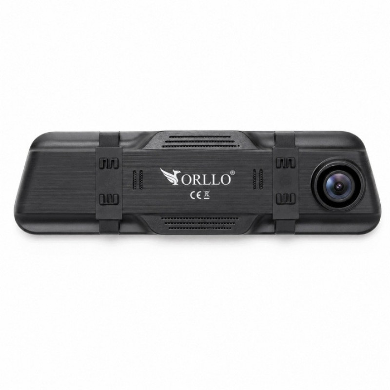ORLLO Autoplay PRO 4K automobilinė vaizdo kamera priekiui ir galui, su GPS ir Wi-Fi