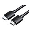 Juodas HDMI 2.1 kabelis Ugreen HD175, 8K 60 Hz, 48 Gb/s, 25 m