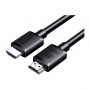 Juodas HDMI 2.1 kabelis Ugreen HD175, 8K 60 Hz, 48 Gb/s, 30 m