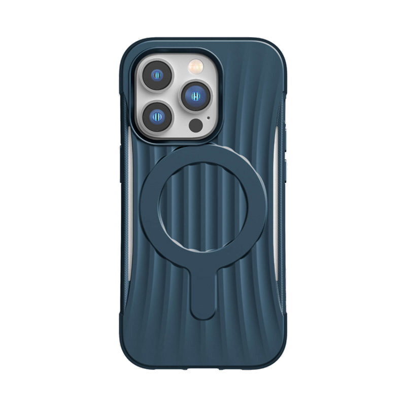 X-Doria Raptic Clutch MagSafe XDR222 telefono dėklas Apple iPhone 14 Pro, jūrų mėlynas