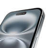 PURO Frame iPhone 16 Plus telefonui skirtas grūdintas stiklas su rėmeliu