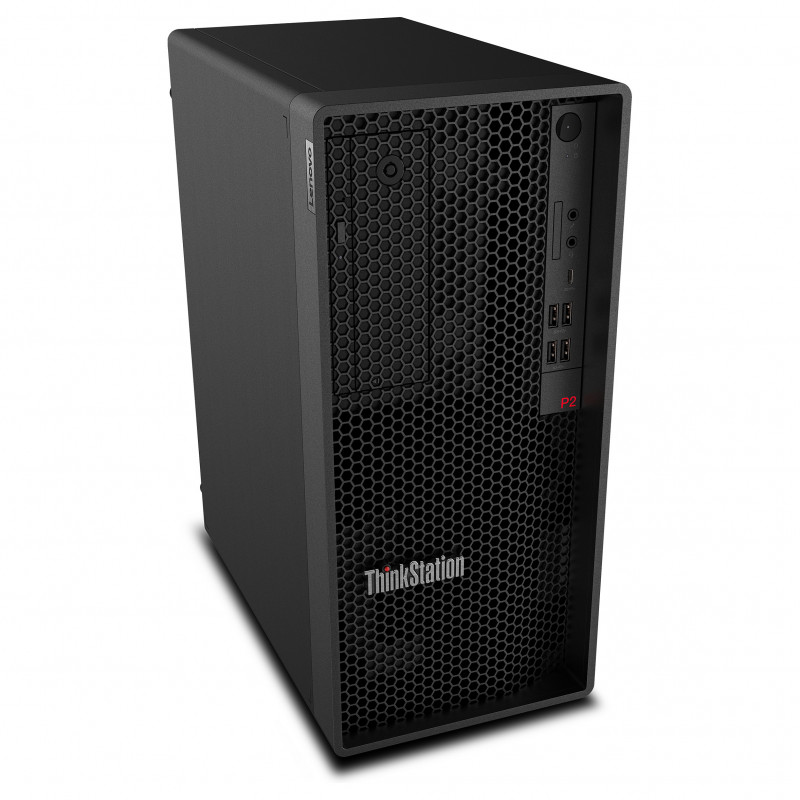 Lenovo ThinkStation P2 Gen 2 30JQ00DYGE darbo stotis, bokštinė, Intel Core Ultra 7 265, 32 GB RAM, 512 GB SSD, NVIDIA RTX A400, Windows 11 Pro (DE)