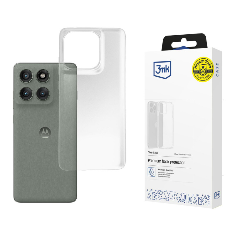 3MK Armor Case Motorola Edge 60 Pro, permatomas