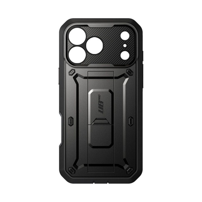 Supcase Unicorn Beetle Pro dėklas, skirtas Apple iPhone 17 Pro / 18 Pro, juodas