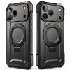 Supcase UB Grip Mag MagSafe dėklas Apple iPhone 17 Pro / 18 Pro, juodas