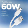 Spigen EB6015AC Essential USB-C kabelis 60W 150 cm, baltas