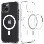 Spigen Ultra Hybrid Mag MagSafe dėklas Apple iPhone 13 mini, baltas