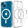 Spigen Ultra Hybrid Mag MagSafe dėklas Apple iPhone 13 mini, baltas