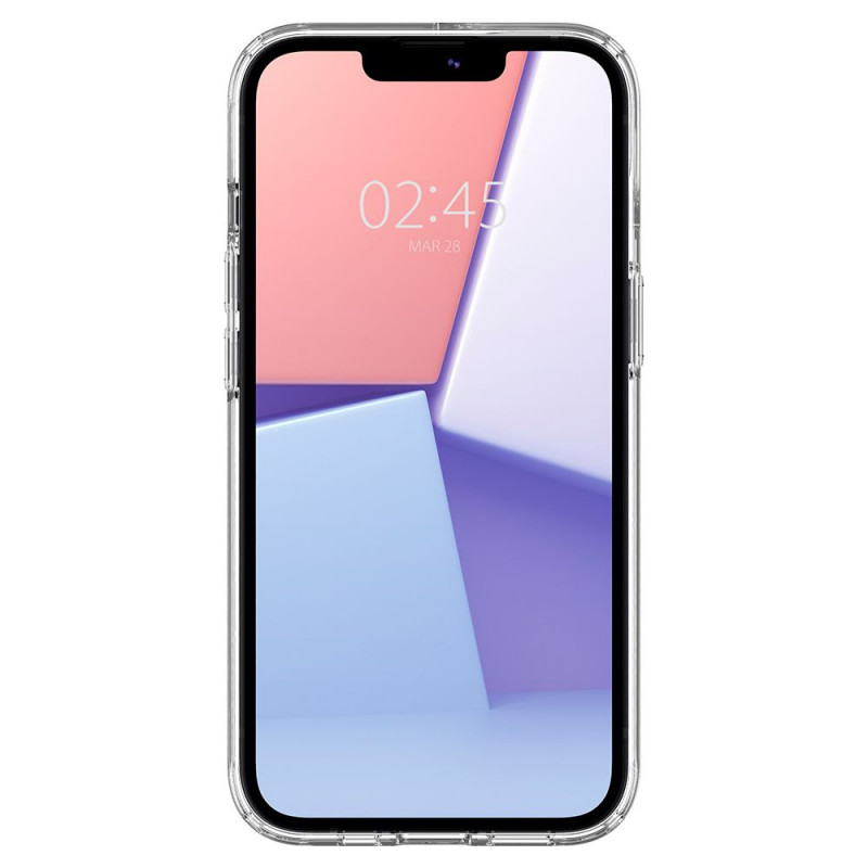 Spigen Ultra Hybrid Mag MagSafe dėklas Apple iPhone 13 mini, baltas