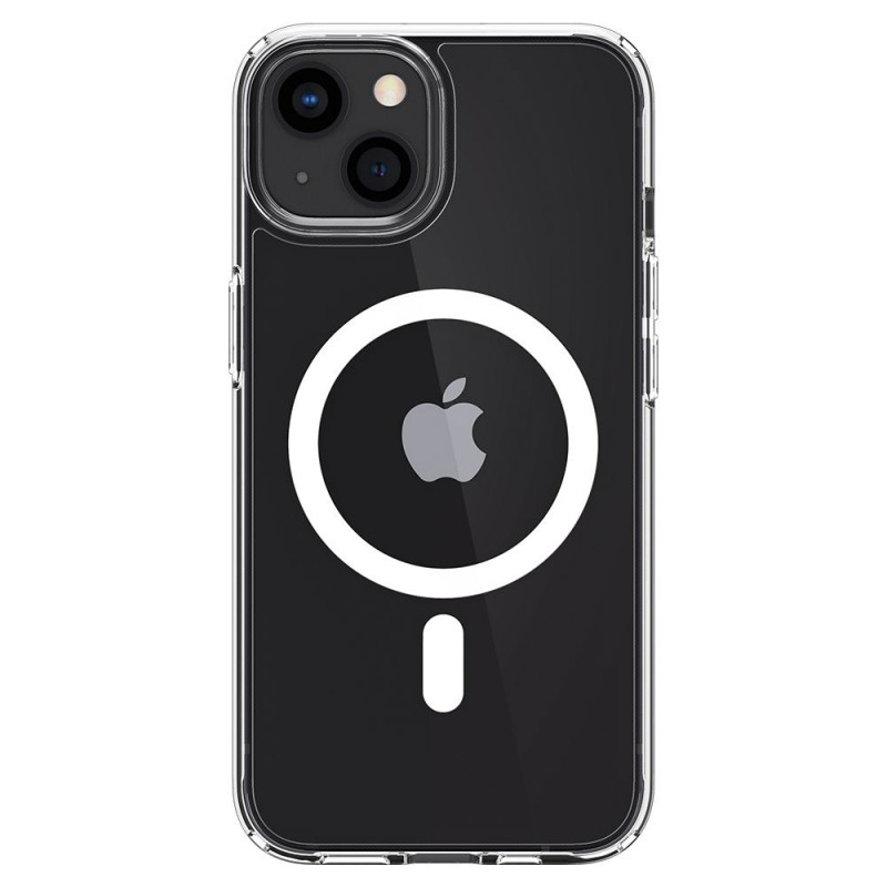 Spigen Ultra Hybrid Mag MagSafe dėklas Apple iPhone 13 mini, baltas