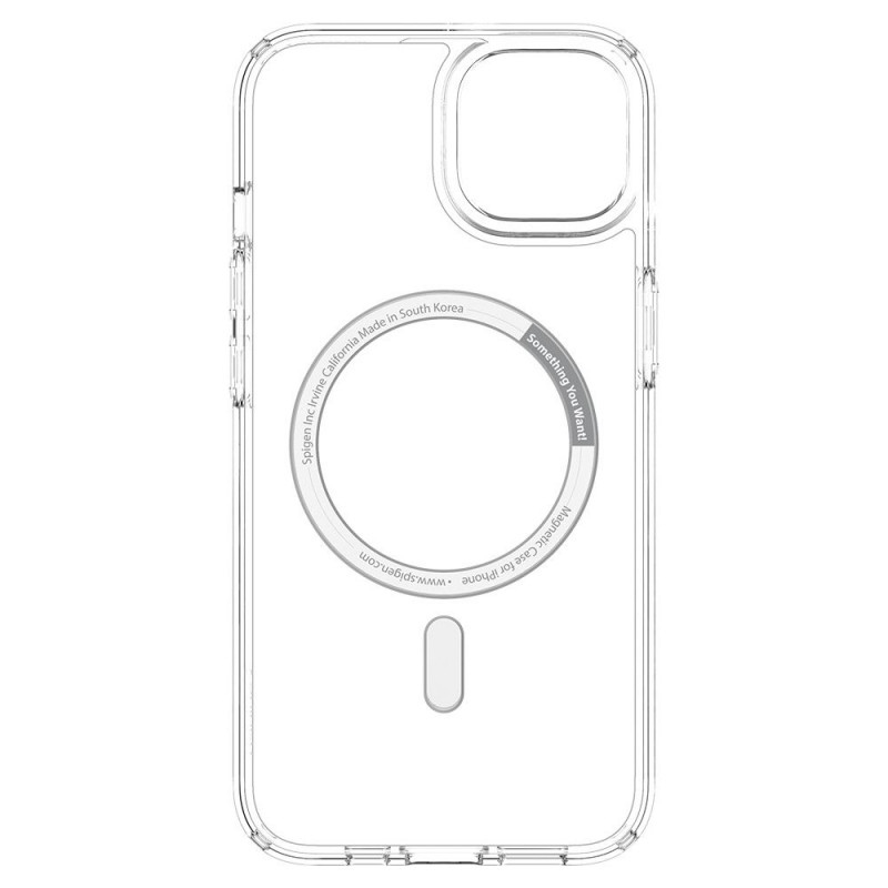 Spigen Ultra Hybrid Mag MagSafe dėklas Apple iPhone 13 mini, baltas