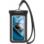 Spigen A601 Aqua Shield universalus vandeniui atsparus dėklas, juodas