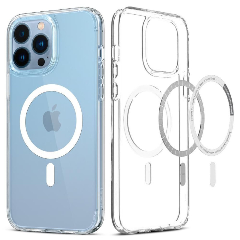 Spigen Ultra Hybrid Mag MagSafe Apple iPhone 13 Pro dėklas, baltas